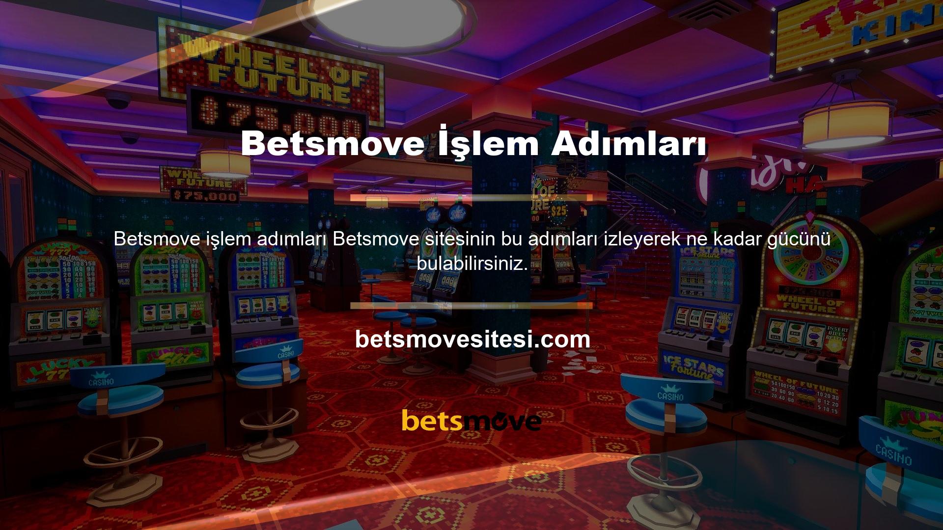 Telefonunuza herhangi bir uygulama yüklemeden Betsmove kullanabilirsiniz