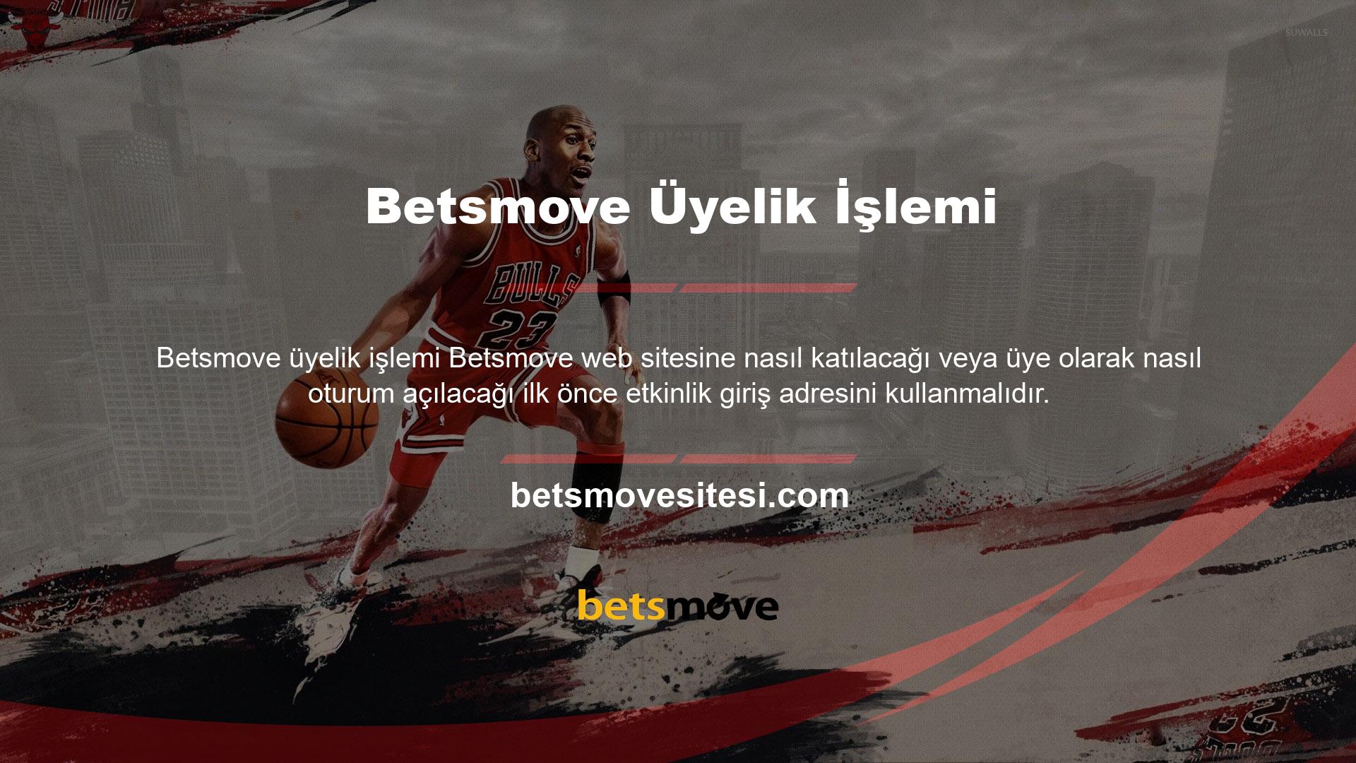 Web sitesi aynı; Betsmove